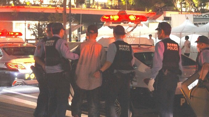 熊本市中心部で刃物　79歳の男を現行犯逮捕　暴力行為等処罰法違反容疑　|　熊本のニュース｜RKK NEWS｜RKK熊本放送