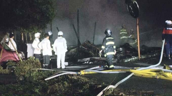 住宅１棟全焼 親子2人が軽いけが  大分　|　大分のニュース｜OBS NEWS｜大分放送