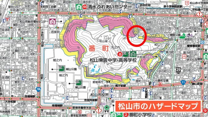 松山の土砂災害 専門家「土石流が発生した可能性」松山城北側で土石流は“想定外”　|　愛媛のニュース - Nスタえひめ｜あいテレビは6チャンネル
