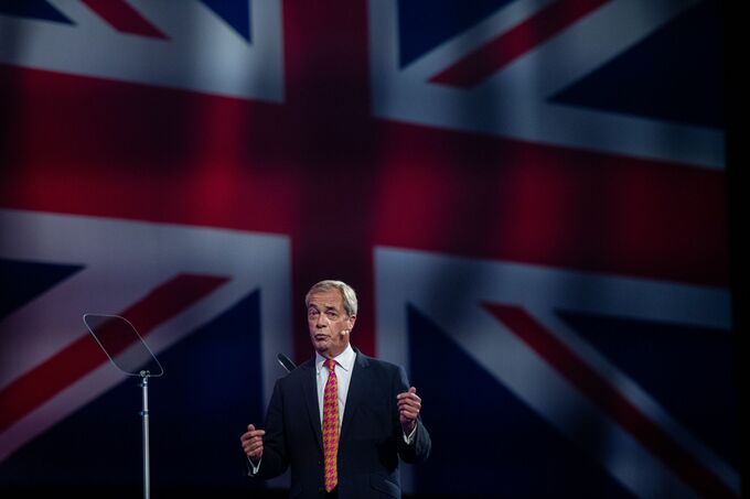 英右派野党リフォームＵＫに歴史的瞬間、党員数で保守党上回ると主張