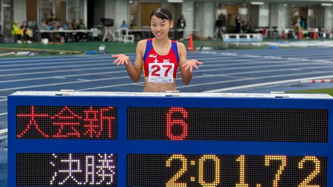 女子800m、久保凛が連覇！2分01秒72の大会新「もっとレベルを上げた自分を目指して」東京世界陸上涙の予選敗退から再起【国スポ】|TBS NEWS DIG