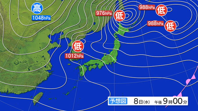 東北日本海側を中心に大雪となる所がある見込み　大雪と風雪及び雷に関する東北地方気象情報|TBS NEWS DIG