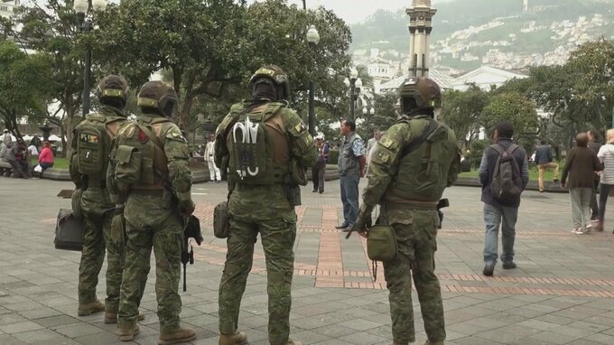 南米エクアドルで犯罪組織のリーダーが脱獄　大統領が非常事態宣言を発令