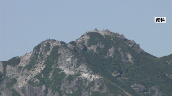 甲斐駒ヶ岳に登山に向かった千葉県の50代男性　行方分からず　遭難した可能性　山梨　|　山梨のニュース | ＵＴＹテレビ山梨