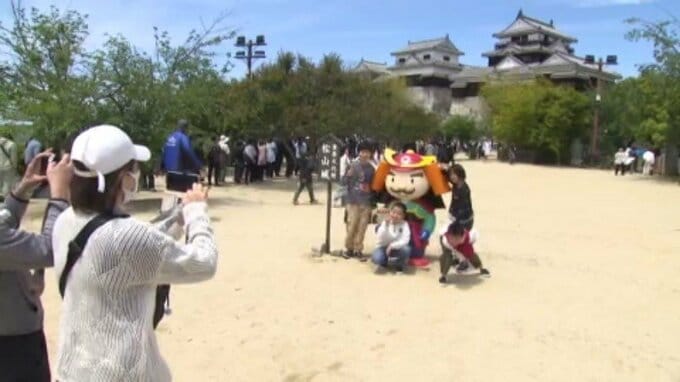 1日あたりの来客数は去年より減少 ゴールデンウィークの主要観光地観光客数 愛媛県|TBS NEWS DIG