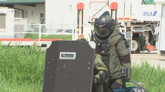 米子鬼太郎空港で訓練　テロなど凶悪犯罪を警戒　|　BSSニュース | BSS山陰放送