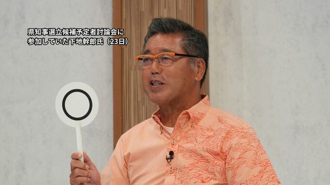 【速報】下地幹郎氏が沖縄県知事選挙立候補を取りやめ　自身のSNSで表明|TBS NEWS DIG