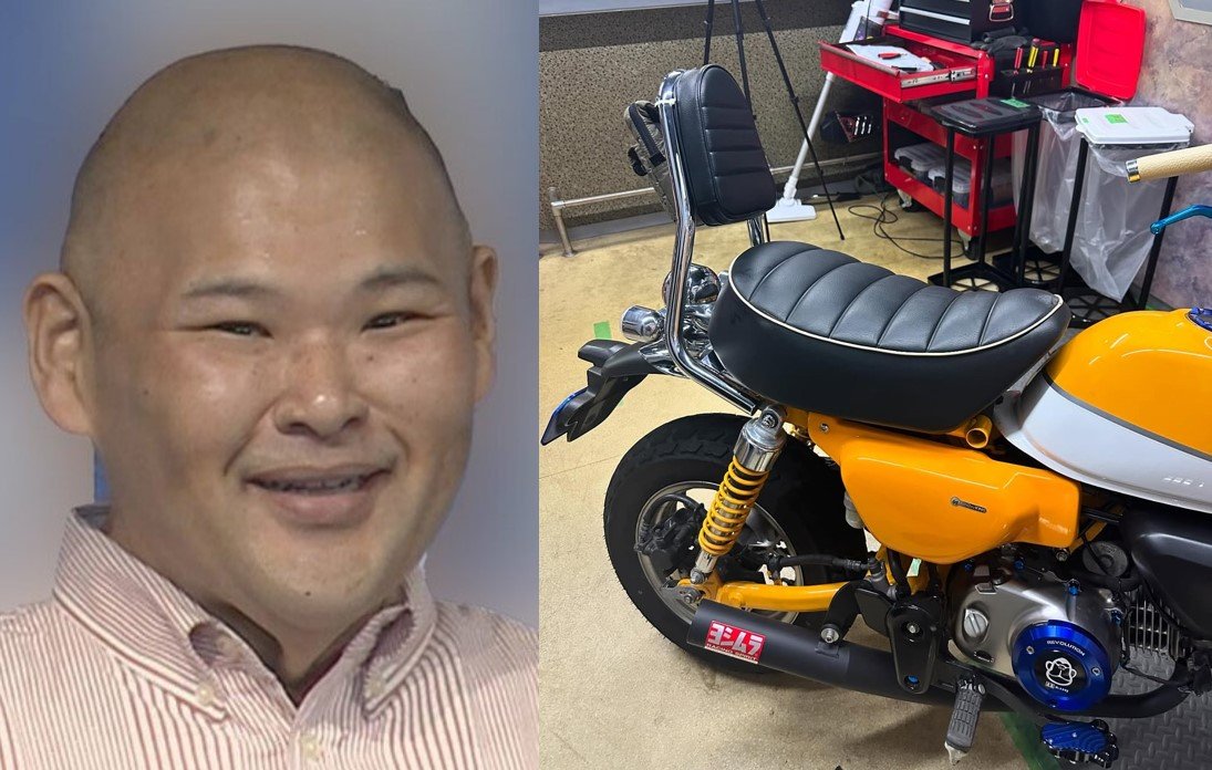 安田大サーカス・HIRO 】 愛車のバイク「モンキー125」をカスタム