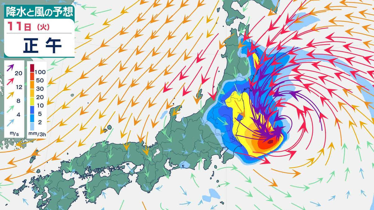 【台風15号】関東・東北直撃から「本州横断」予想に…東海・近畿地方まで広範囲で暴…
