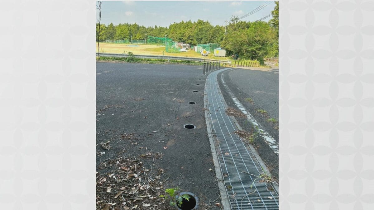 駐車場の「車止めポール」11本が盗まれる 利用者が見つけて通報 被害額約130万円 愛知・豊田市の多目的広場