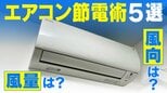 エアコン節電術 風量は「弱」or「自動」?風向は「平行」or「ななめ下」?冷房のお得な使い方をダイキンに聞いた|TBS NEWS DIG