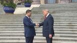 【速報】トランプ大統領歓迎式典始まる　この後 米中首脳会談|TBS NEWS DIG