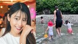 【 岡副麻希 】 ママ友と地元・御殿場での “水遊び” を満喫「日々ママ友からの学びで私は生きている!」 大はしゃぎの2歳2か月の娘ショット公開|TBS NEWS DIG