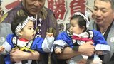 泣いたら負けの豆力士〝名勝負〟 花巻市で伝統の全国泣き相撲大会 岩手|TBS NEWS DIG