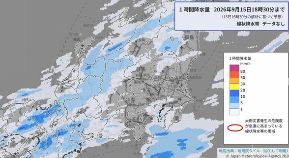 【気象情報】北陸地方は15日(火)夜遅くまで土砂災害に警戒 24時間に最大で新潟50ミリ・富山40ミリ予想【雨と風のシミュレーション】 | 富山のニュース|天気・防災|チューリップテレビ