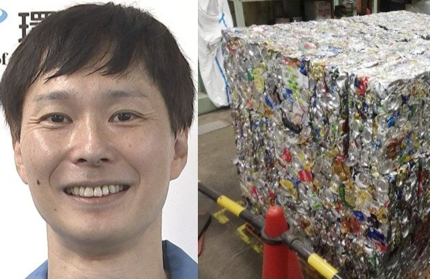 【 ごみ清掃芸人 】「缶は潰さずに出してくださいという地域が少なくありません」「そのまま出して大丈夫です」【マシンガンズ滝沢】|TBS NEWS DIG
