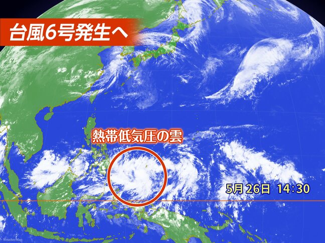 【台風6号発生へ】これからの進路予想　梅雨前線の活動が活発となる可能性　今後の動向に要注意|TBS NEWS DIG