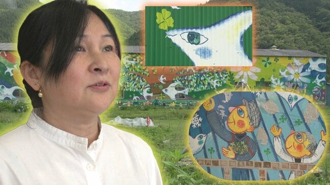 タイ在住の画家・阿部恭子さんの作品が釜石市役所の新庁舎に寄贈　岩手　|　IBC NEWS | IBC岩手放送
