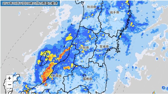 山形県はこのあと温帯低気圧通過か　引き続き大雨に警戒を　県内の予想降水量は|TBS NEWS DIG