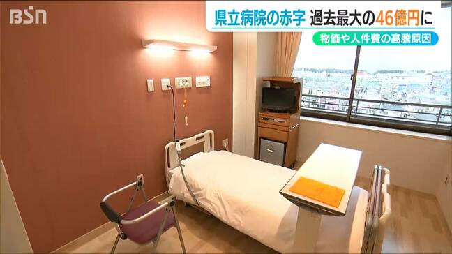 年度末に『資金枯渇』か?人件費と物価の高騰で“過去最大”46億円の赤字 新潟県立病院|TBS NEWS DIG