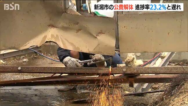 申請期限は12月27日まで!【能登半島地震】被災住宅の公費解体 進捗率は23.2%「このペースでは1年半以上を要する」新潟市|TBS NEWS DIG
