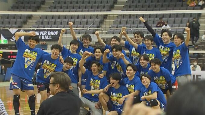 フラーゴラッド鹿児島　Vリーグ初代王者に！　|　鹿児島のニュース｜MBC NEWS｜南日本放送