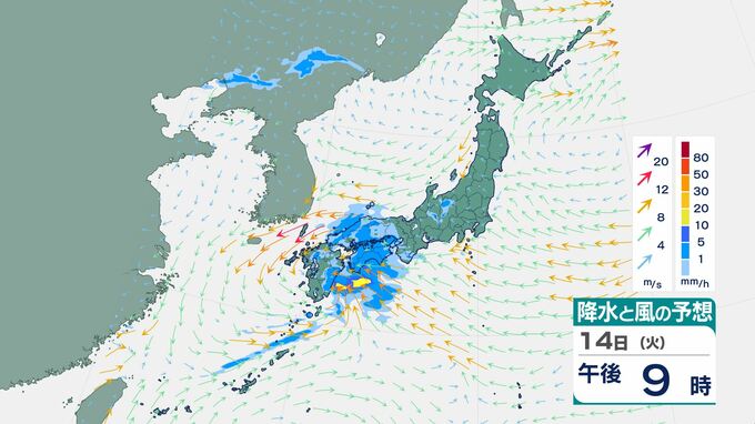 【気象庁】全国的に気温上昇　北日本では強風、九州南部・奄美では急な強い雨などに注意【18日(土)にかけての雨風シミュレーション】|TBS NEWS DIG