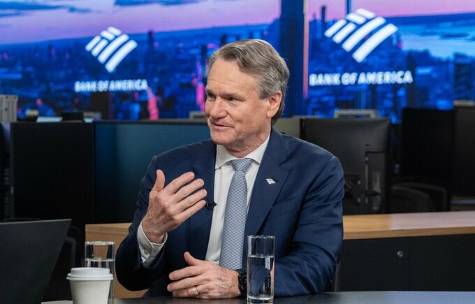 BofA、7－9月のトレーディング収入「ほぼ横ばい」見通し－株価下落
