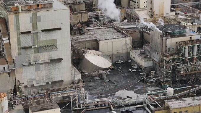 日本製紙の子会社で工場タンクが破裂した事故で遺体の収容を完了　死者11人　米ワシントン州|TBS NEWS DIG