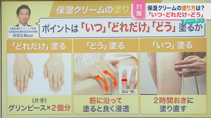 ハンドクリームに塗る向きがある！？皮膚科医に聞いた 意外と知らない“正しい”保湿ケア【ひるおび】|TBS NEWS DIG