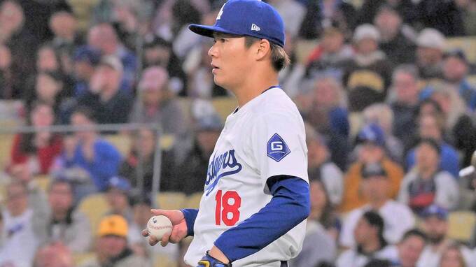 山本由伸、1回に先頭打者アーチ浴びる　初球ストレートをいきなり運ばれ16イニングぶりの失点、打線がマンシーの満塁弾で逆転|TBS NEWS DIG