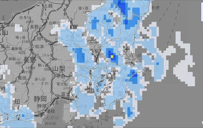 台風15号通過後も大雨警戒 関東甲信で断続的に激しい雨 地盤緩み少ない雨でも土砂災害の恐れ 13日夜遅くまで大気非常に不安定【雨と風のシミュレーション】 　|　富山のニュース｜天気・防災｜チューリップテレビ