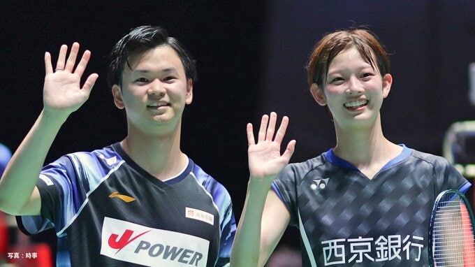 バド渡辺勇大＆田口真彩は31分で初戦快勝 ！ 香港ペアにストレート勝利で3回戦進出【世界選手権】|TBS NEWS DIG
