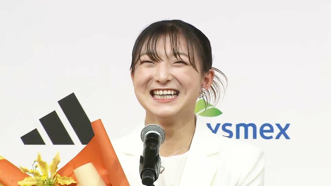 坂本花織、引退会見で”サプライズ結婚報告”「真逆な性格で常に物事を冷静に考える人」5月5日に一般人と|TBS NEWS DIG