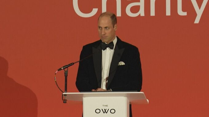 英ウィリアム皇太子 ガザ情勢に「深い懸念」