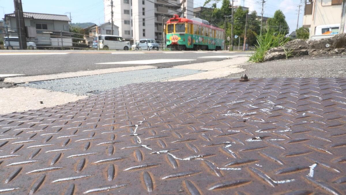 車が追突、歩行者の74歳女性が死亡…車運転の18歳男を現行犯逮捕　路面電車が並走する片側1車線の国道【高知】