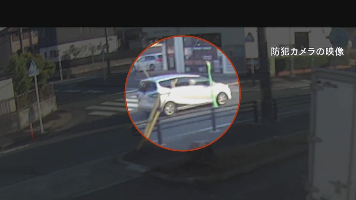小学1年生女児が“ひき逃げ”された…防犯カメラ映像に「減速せず進む車」79歳男 ブレーキかけず横断歩道に進入か