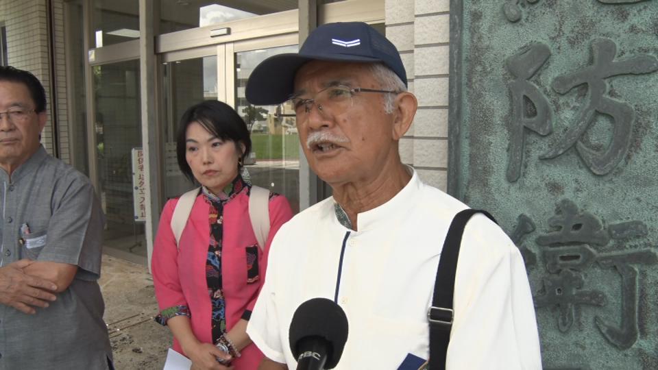 普天間基地の”新施設”建設計画　市民団体が沖縄防衛局の見解質す