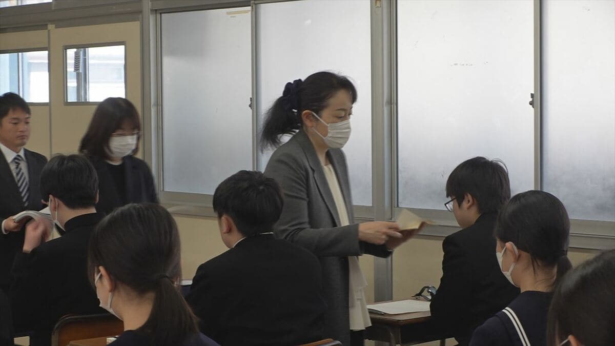 公立高校入試　雪の影響心配された後期試験は予定通り実施　甲陵を除く全体の倍率は0.90倍　山梨