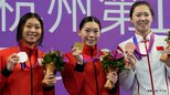 100m平泳ぎは青木玲緒樹と鈴木聡美が2大会連続ワンツーフィニッシュ!前回と順位入れ替わり金銀【アジア大会】|TBS NEWS DIG