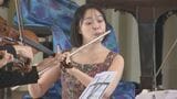 児童がプロの音楽家の生演奏にふれる 学校をクラシックのやさしい音色が包む 大分 | 大分のニュース|OBS NEWS|大分放送