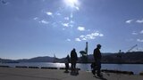 放射冷却で朝はこの時期らしい寒さに 釜石港には釣り人の姿 13日から気温上昇の見込み 岩手 | IBC NEWS | IBC岩手放送