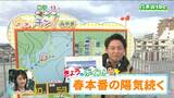 「最高気温は4月中旬から下旬並み春本番の陽気が続きそうです」宮城の30秒天気 tbc気象台 1日 | 宮城のニュース│tbc NEWS│tbc東北放送