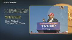 米ピュリツァー賞　トランプ氏暗殺未遂時を撮影のNYTカメラマンらが受賞| TBS CROSS DIG with Bloomberg