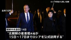 北朝鮮の崔善姫外相が15日からロシア訪問　プーチン大統領の訪朝の時期など協議の可能性も| TBS CROSS DIG with Bloomberg