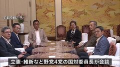 旧統一教会の再調査要求や予算委の開催などで野党側が一致| TBS CROSS DIG with Bloomberg