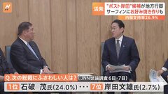 週末も動く「ポスト岸田」 週末実施のJNN世論調査で「次の総理にふさわしい人」1位は石破氏| TBS CROSS DIG with Bloomberg