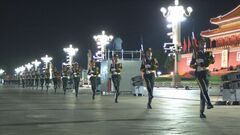 北京で「抗日戦争勝利80年」大規模軍事パレードのリハーサル　天安門広場周辺で交通規制| TBS CROSS DIG with Bloomberg