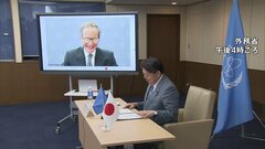 「最後の一滴が放出されるまで関与していく」林外務大臣がIAEAグロッシ事務局長と処理水海洋放出後初の会談　数十年にわたり安全性を確認| TBS CROSS DIG with Bloomberg