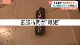 「最短」「分科会なし」…“異例ずくめ”で進んだ衆議院・予算案審議　「数の力」での国会運営に野党は態度硬化　国民民主も“反対”へ転向|TBS NEWS DIG